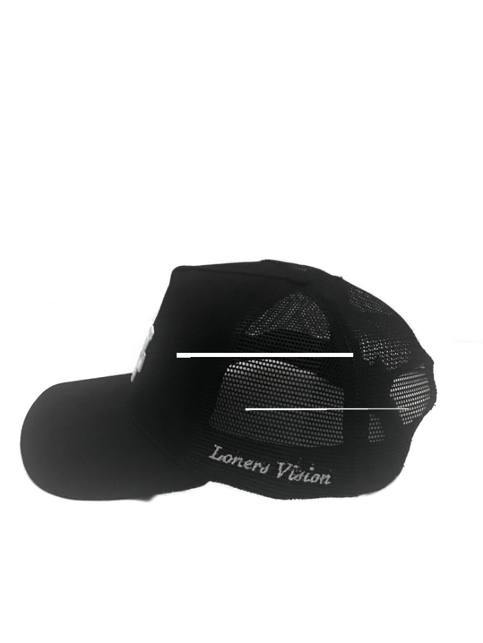 LV Black Mesh Trucker 2.0