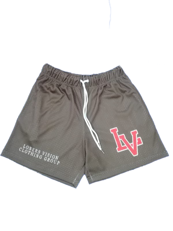 LV Cocoa Cherry Mesh Shorts