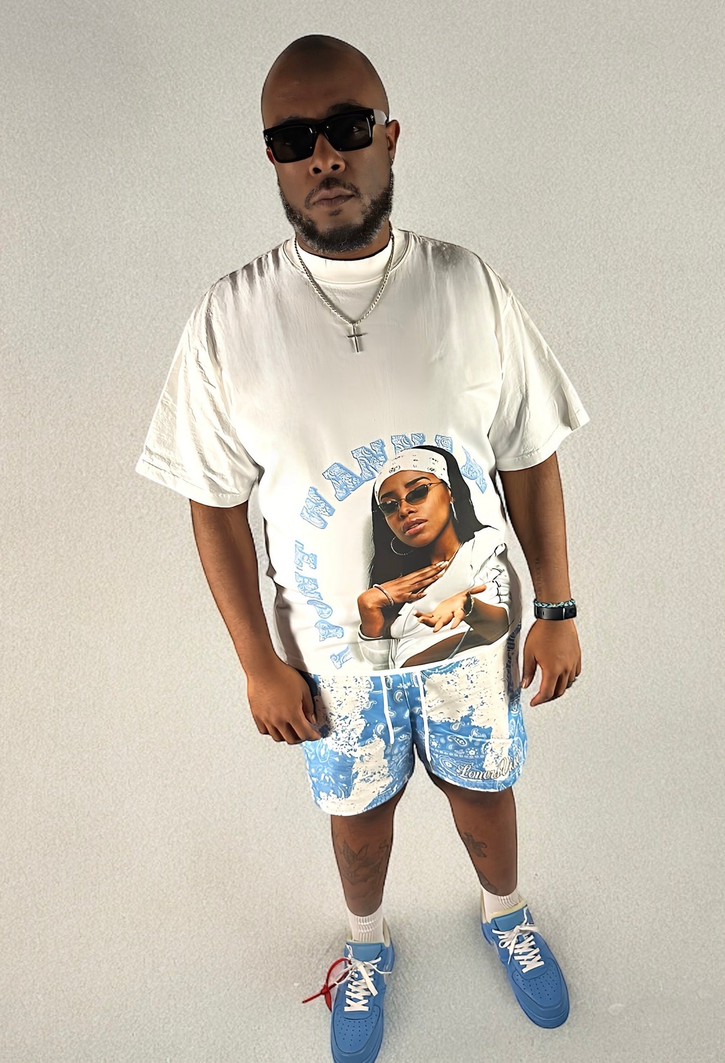 Aaliyah Bandana Tee