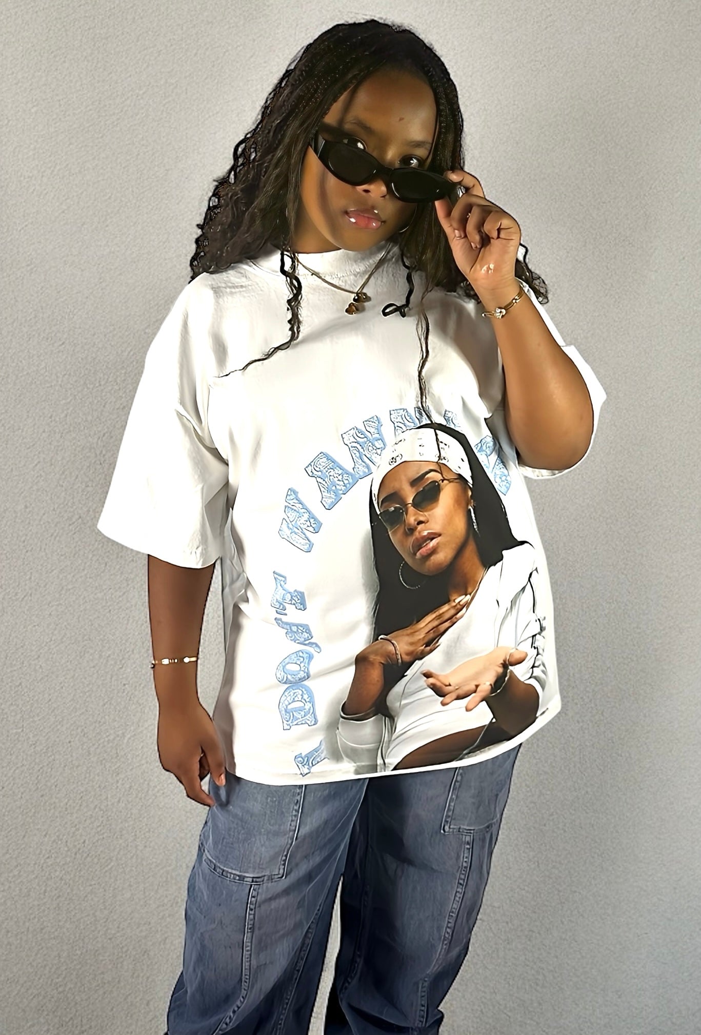 Aaliyah Bandana Tee