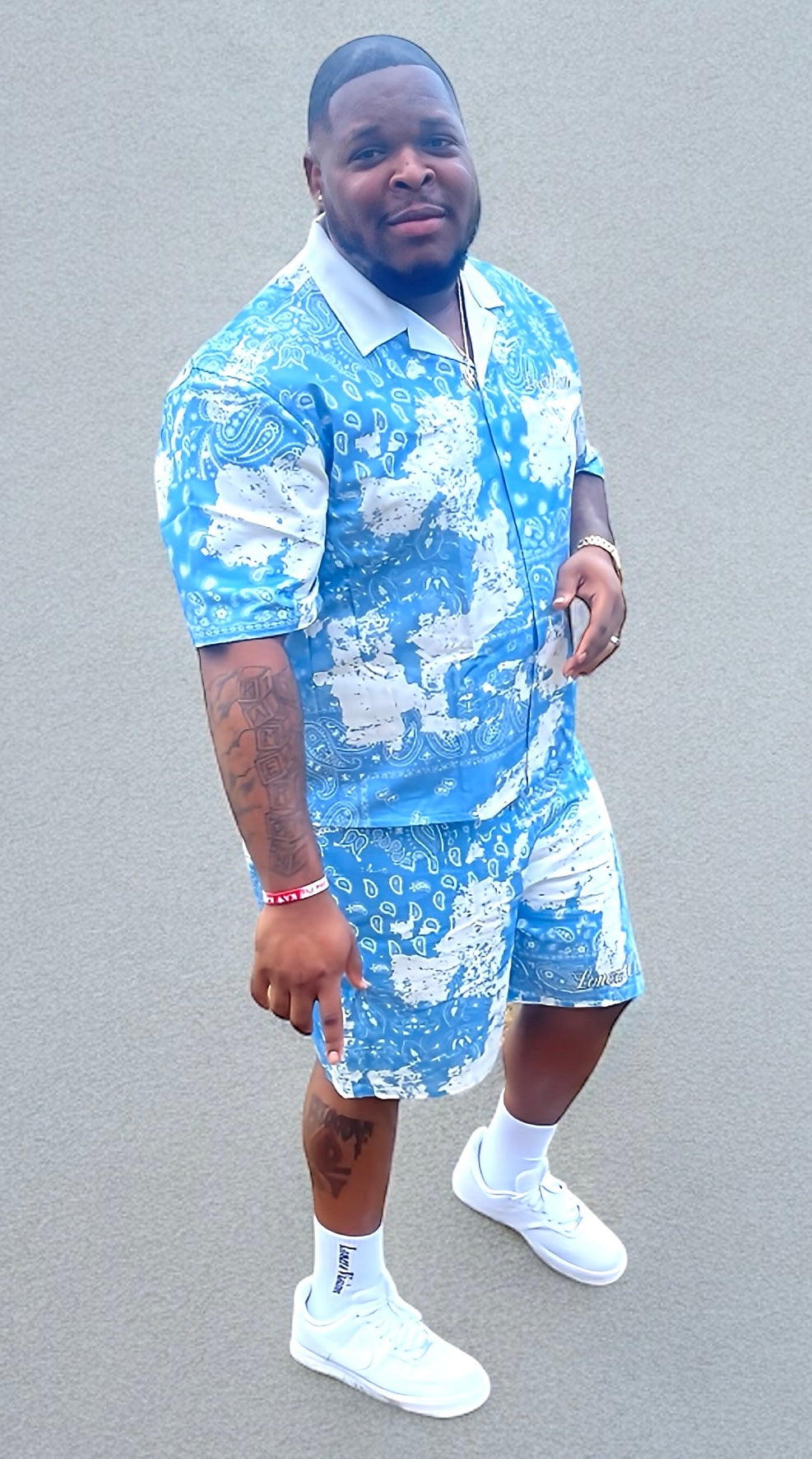 Paisley Summer Button-Up